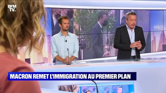 L’édito de Matthieu Croissandeau: Macron remet l'immigration au premier plan - 10/06