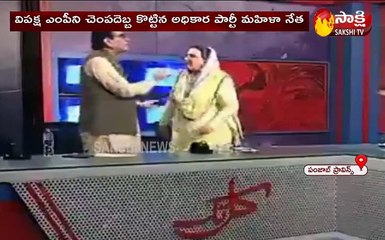 పాక్ టీవీ డిబెట్‌లో తీవ్ర ఉద్రిక్తতা