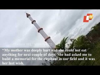 Haathi Minar In Memory Of Tusker In Odisha