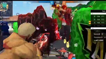 Garena Free fire game play | Tom gamers | Squad vs squad