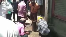 Dispute over uprooting 40 years old handpump in Saharanpur