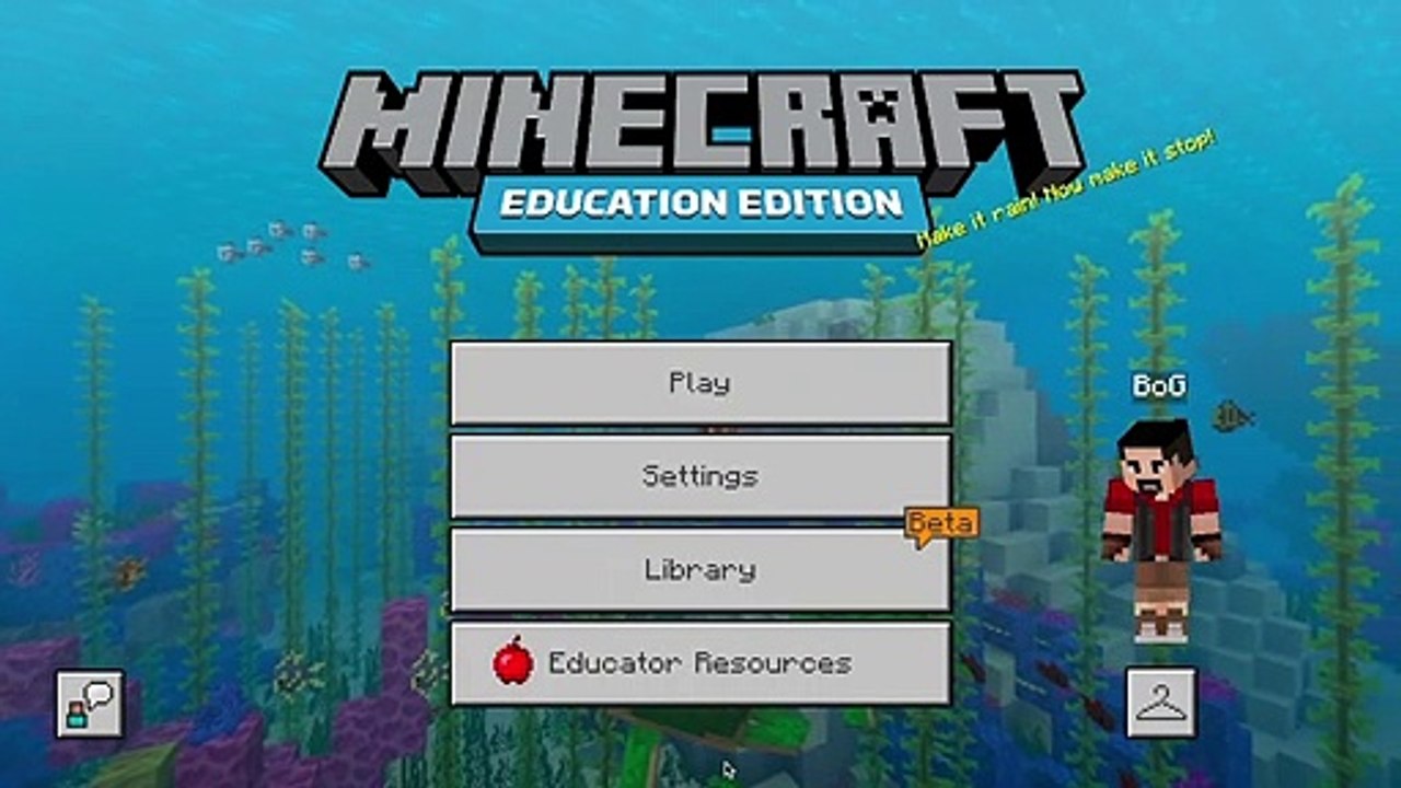 Minecraft Education Edition Tutorial #Minecraftedu