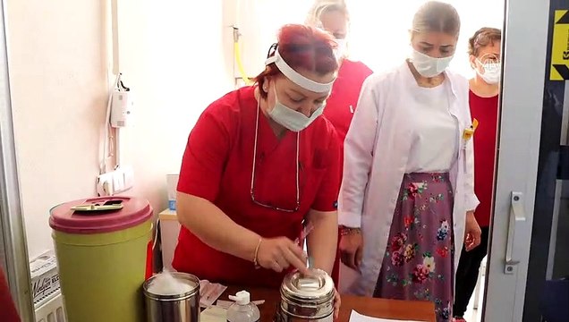 KIRKLARELİ - Trakya'da 45 yaş üzerindeki vatandaşlar için aşılama başladı