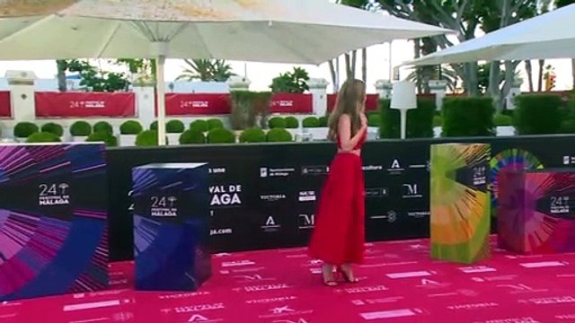 Ester Expósito da la espantada en el Festival de Málaga