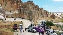 NEVŞEHİR - Türkiye'nin gözde turizm merkezlerinden Kapadokya'da hareketlilik artıyor