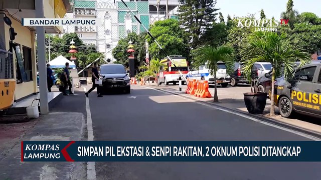 2 Oknum Polisi Ditangkap, Simpan 100 Butir Pil Ekstasi dan Senjata Api Rakitan