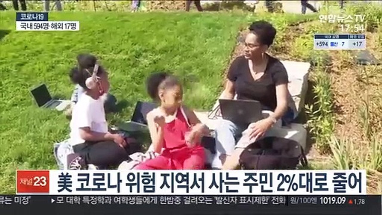 美 코로나 잡힌다…하루 신규 확진 1만명대로 '뚝'