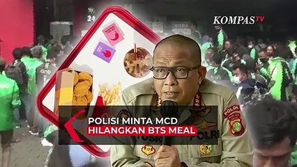 Polisi Minta McD Hentikan Sementara BTS Meal