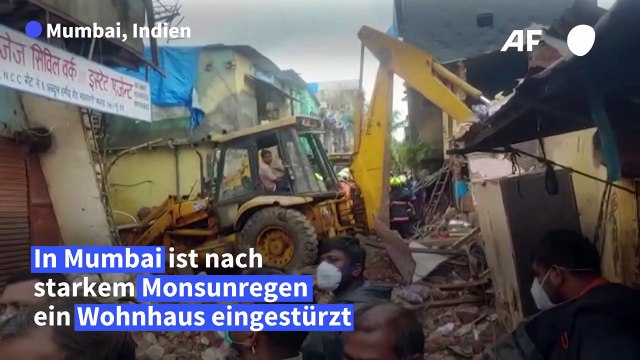 Tote bei Einsturz von Wohnhaus in Mumbai
