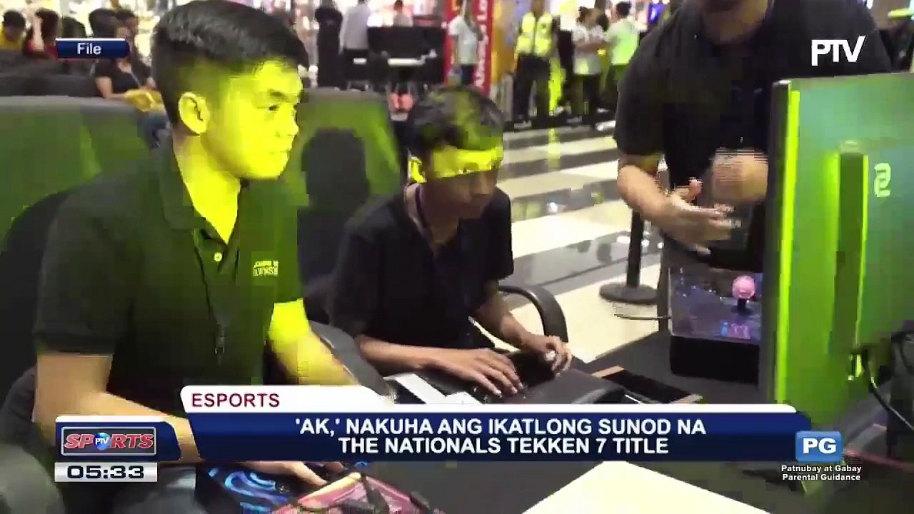 'AK', nakuha ang ikatlong sunod na The Nationals Tekken 7 tittle #PTVSports