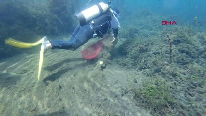 ANTALYA'NIN İÇME SUYU KAYNAĞININ DİBİ ÇÖPLÜK GİBİ