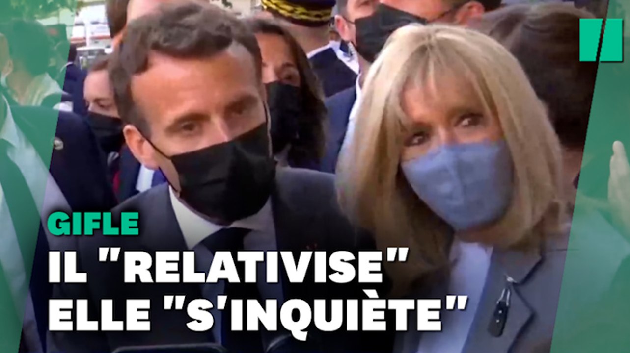 Giflé, Macron veut garder "le contact" malgré "les risques du métier"
