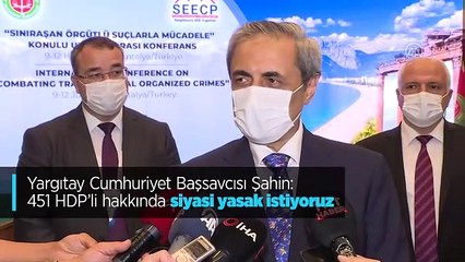 451 HDP'li hakkında siyasi yasak isteniyor