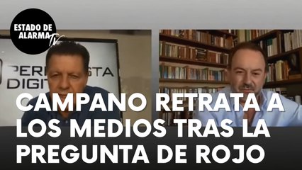 Eurico Campano retrata a los medios de comunicación tras la pregunta de Alfonso Rojo: “Me río”
