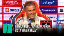 Luis Enrique se defiende de las críticas: 