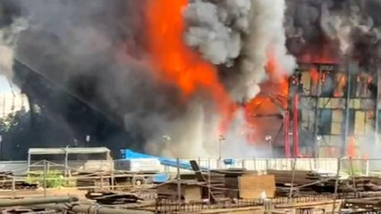 Tayvan'da dünyanın 4'üncü büyük kömürlü santralinde yangın