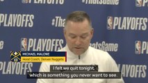 'We quit tonight' - Furious Malone slams 'embarrassing' Game 2 loss