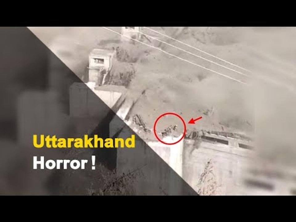 Shocking Visuals Show People Being Swept Away In Uttarakhand Glacier Burst | OTV News