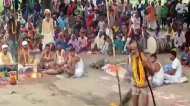 Covid-19 protocol tossed away at religious event