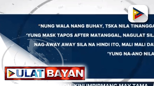 Pamilya Absalon, kinumpirmang may tama ng baril sina Keith at Nolven Absalon; CPP founding chairperson Jose Maria Sison, dapat managot sa pagpatay ng NPA sa magpinsang Absalon ayon sa NTF-ELCAC