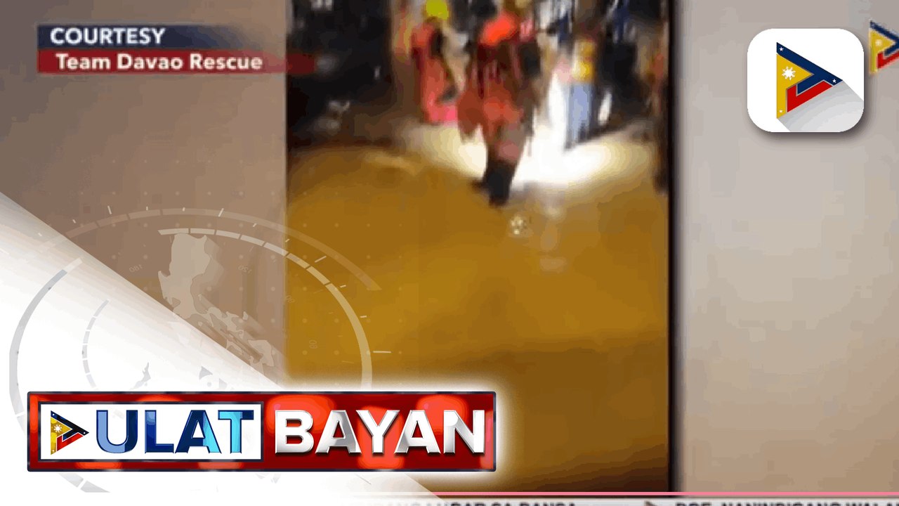 Ilang lugar sa Davao City, muling binaha dulot ng malakas na pag-ulan kagabi