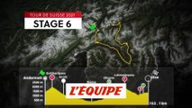 Le profil de la 6e étape en vidéo - Cyclisme - Tour de Suisse