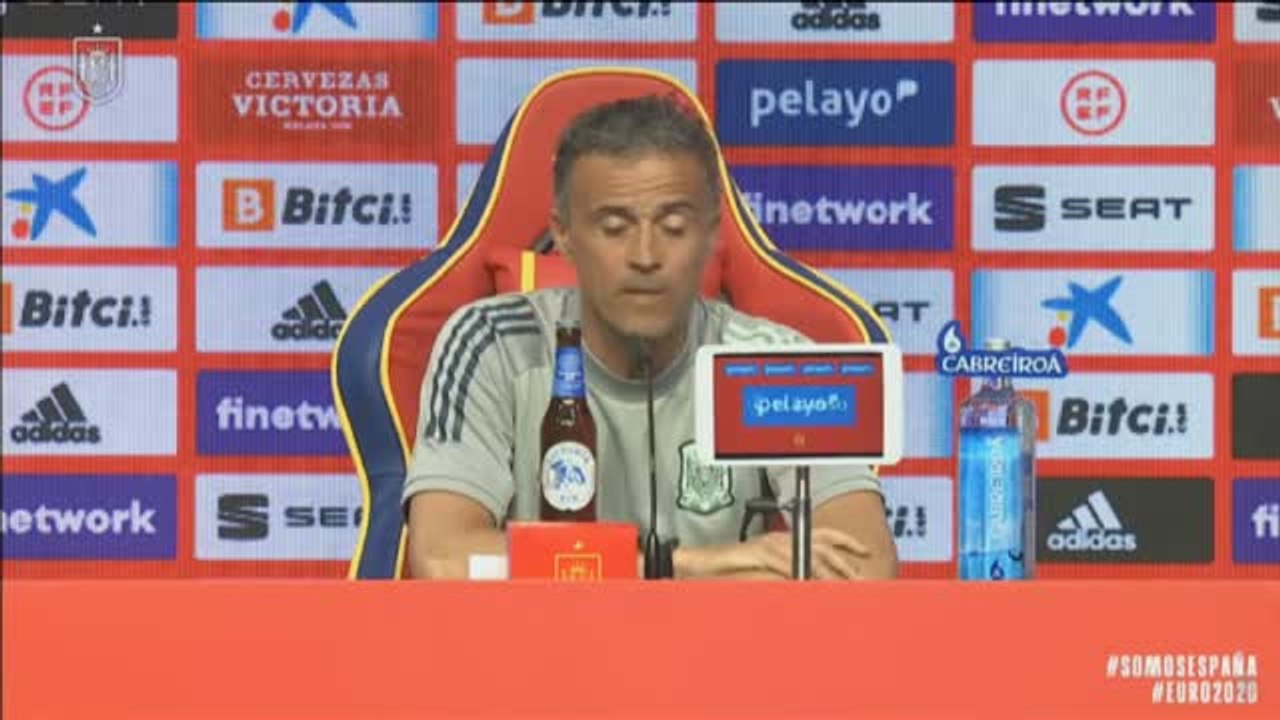 Luis Enrique: "A día de hoy no hay confirmación de que se nos vaya a vacunar"