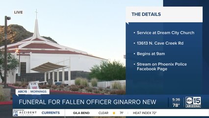 Funeral for Officer Ginarro New to take place on Thursday