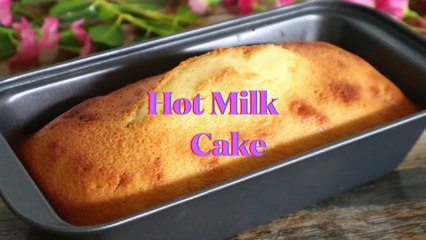 Hot Milk Cake In a Blender | Moist Cake