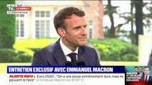 Emmanuel Macron sur l'équipe de France: 