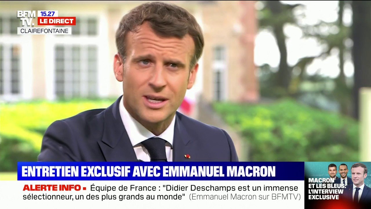 Emmanuel Macron: "On s'habitue à une haine et une violence sur les réseaux sociaux qui après se normalisent"
