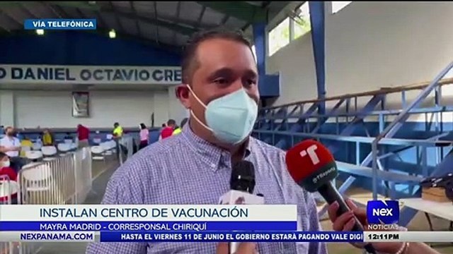 Instalan centro de vacunación con dosis de AstraZeneca en Bugaba - Nex Noticias