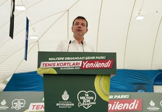 İMAMOĞLU, YENİLENEN MALTEPE SAHİL SPOR TESİSİ AÇILIŞINA KATILDI