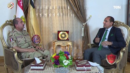 قائد قوات شرق القناة: يتم عقد لقاءات شهرية مع شيوخ القبائل لبحث مطالبهم وتلبيتها فورا