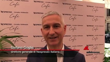Nespresso, Goglio: "Chiara Ferragni portatrice di nostri valori"