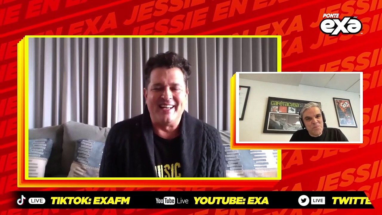¡Disfruta la entrevista con @carlosvives en #JessieEnExa, presentando su sencillo “Canción Bonita"! ❤️ (416)
