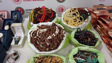 Sabiha Gökçen’de 1,5 milyon lira değerinde kaçak ürün ele geçirildi...73 bağ insan saçı yakalandı