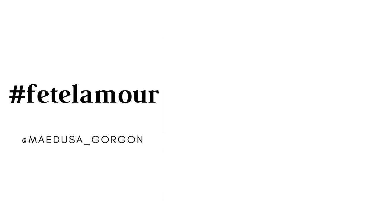 Maedusa DON #fetelamour avec AIDES