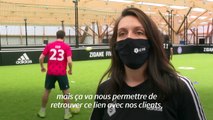 A Paris, les joueurs de football retrouvent le plaisir 
