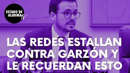 Las redes estallan contra el ministro Alberto Garzón y le recuerdan esto que decía sobre la luz