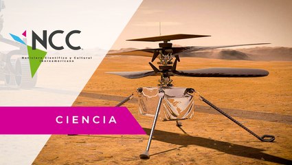 Ingenuity, la aeronave que explora la superficie del planeta marciano