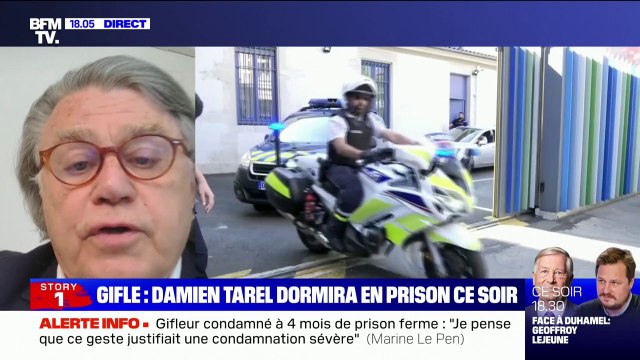 Emmanuel Macron giflé: Le tribunal devait marquer le coup , estime l'eurodéputé RN, Gilbert Collard