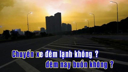 [Karaoke] TÀU ĐÊM NĂM CŨ - Trúc Phương (Giọng Nam)