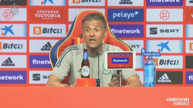 Luis Enrique hace balance de la concentración previa a la Eurocopa