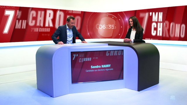 7 Minutes Chrono / Régionales 21 : Sandra Haury