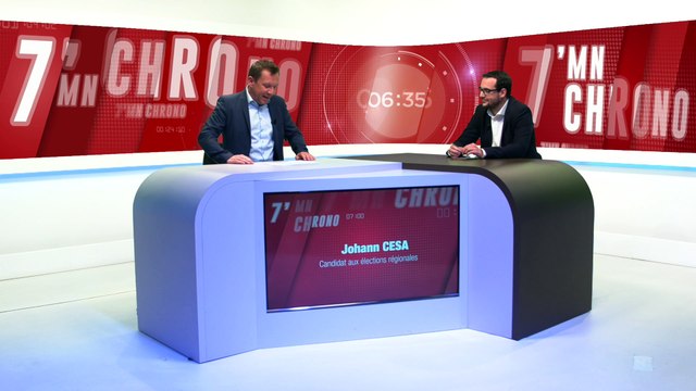 7 Minutes Chrono / Régionales 21 : Johann Cesa