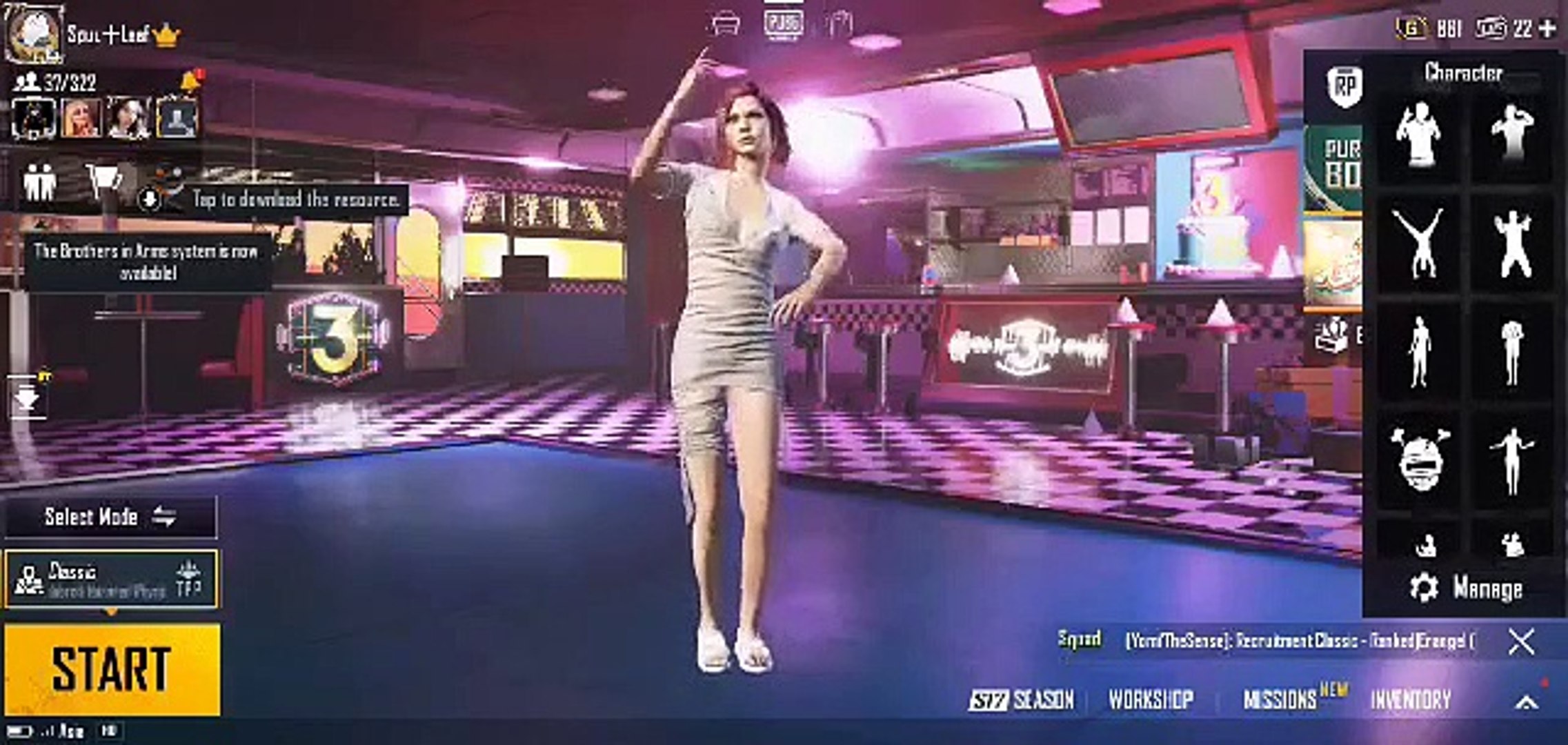 ⁣pubg dance