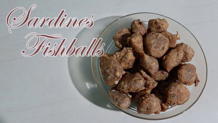 How to Cook Sardinas Fishballs