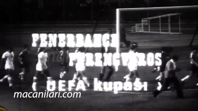 Fenerbahçe 1-1 Ferencvarosi TC [HD] 14.09.1971 - 1971-1972 UEFA Cup 1st Round 1st Leg