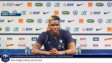 Paul Pogba sur les tensions au sein du groupe